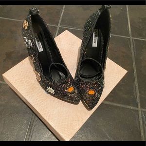 Cape Robbin Ella- 25 Black Heels with Strap